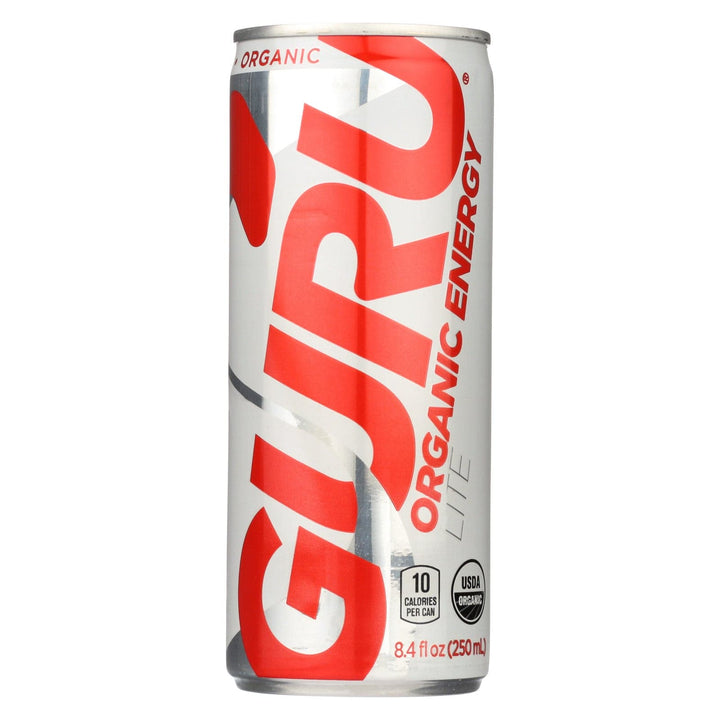 Guru Energy Lite Energy Drink, 8.4 oz
 | Pack of 24 - PlantX US