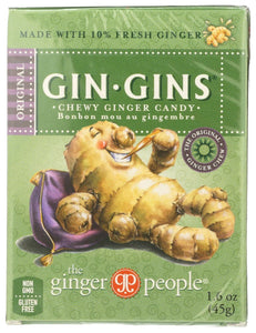 Ginger People-Gin-Gins Chewy Original Travel Pack, 1.6 oz
 | Pack of 24