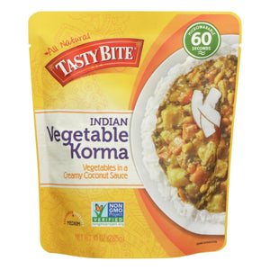 Tasty Bite Vegetable Korma Entree, 10 oz | Pack of 6