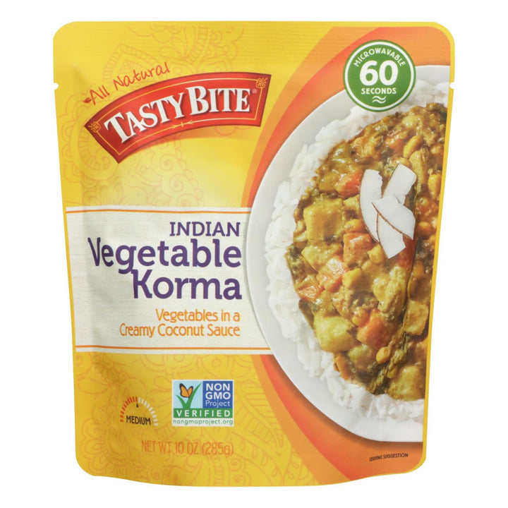 Tasty Bite Vegetable Korma Entree, 10 oz
 | Pack of 6 - PlantX US