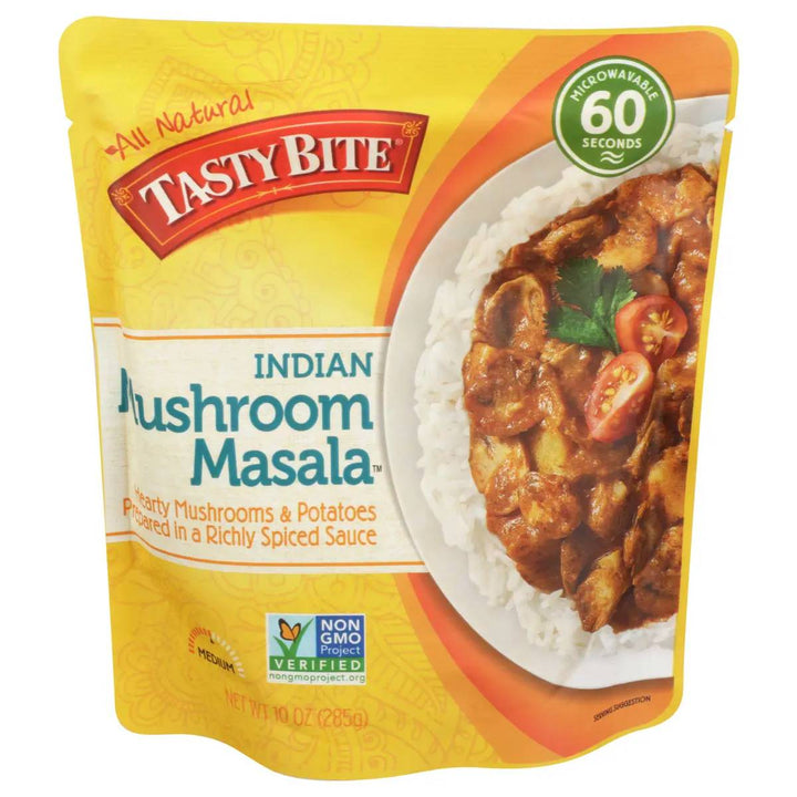 Tasty Bite Mushroom Masala, 10 oz
 | Pack of 6 - PlantX US