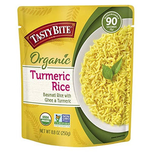 Tasty Bite Rice Turmeric Organic , 8.8 oz | Pack of 12