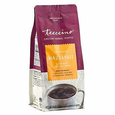 Teeccino Hazelnut Chicory Herbal Coffee, 11 oz
 | Pack of 6 - PlantX US