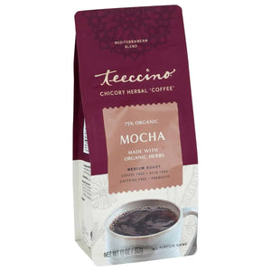 Teeccino Mediterranean Herbal Coffee Mocha - 11 Oz
 | Pack of 6