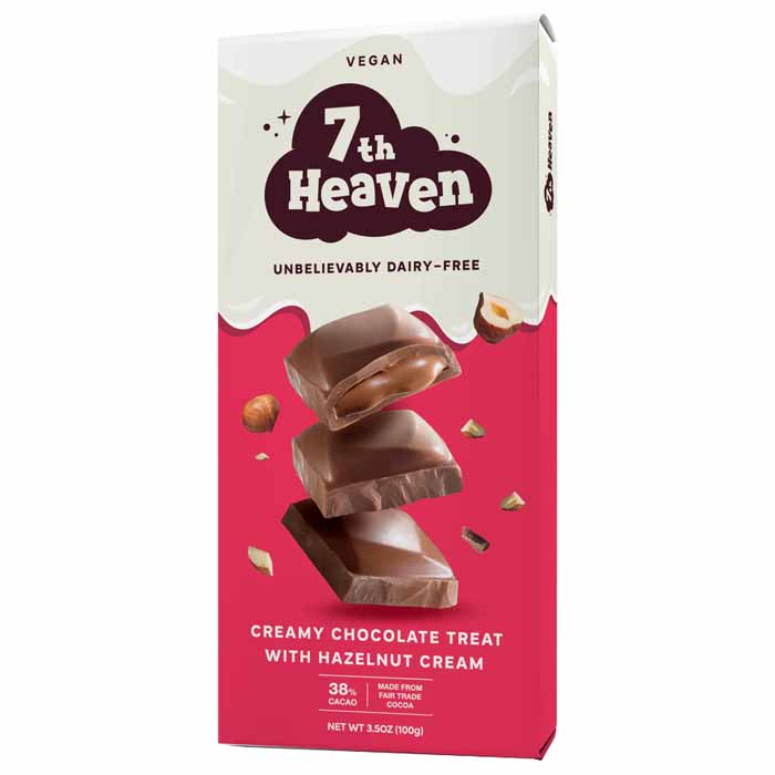 7th Heaven - Hazelnut Cream Bar, 3.5oz7th Heaven - Hazelnut Cream Bar, 3.5oz