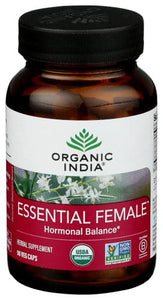 Organic India - Essential Female, Hormonal Balance - 90 Veg Capsules