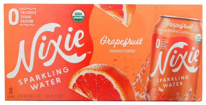 Nixie - Grapefruit Sparkling Water, 12 oz | Pack of 3 - PlantX US