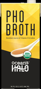 Ocean's Halo Organic Broth Pho 32 Fl Oz
 | Pack of 6