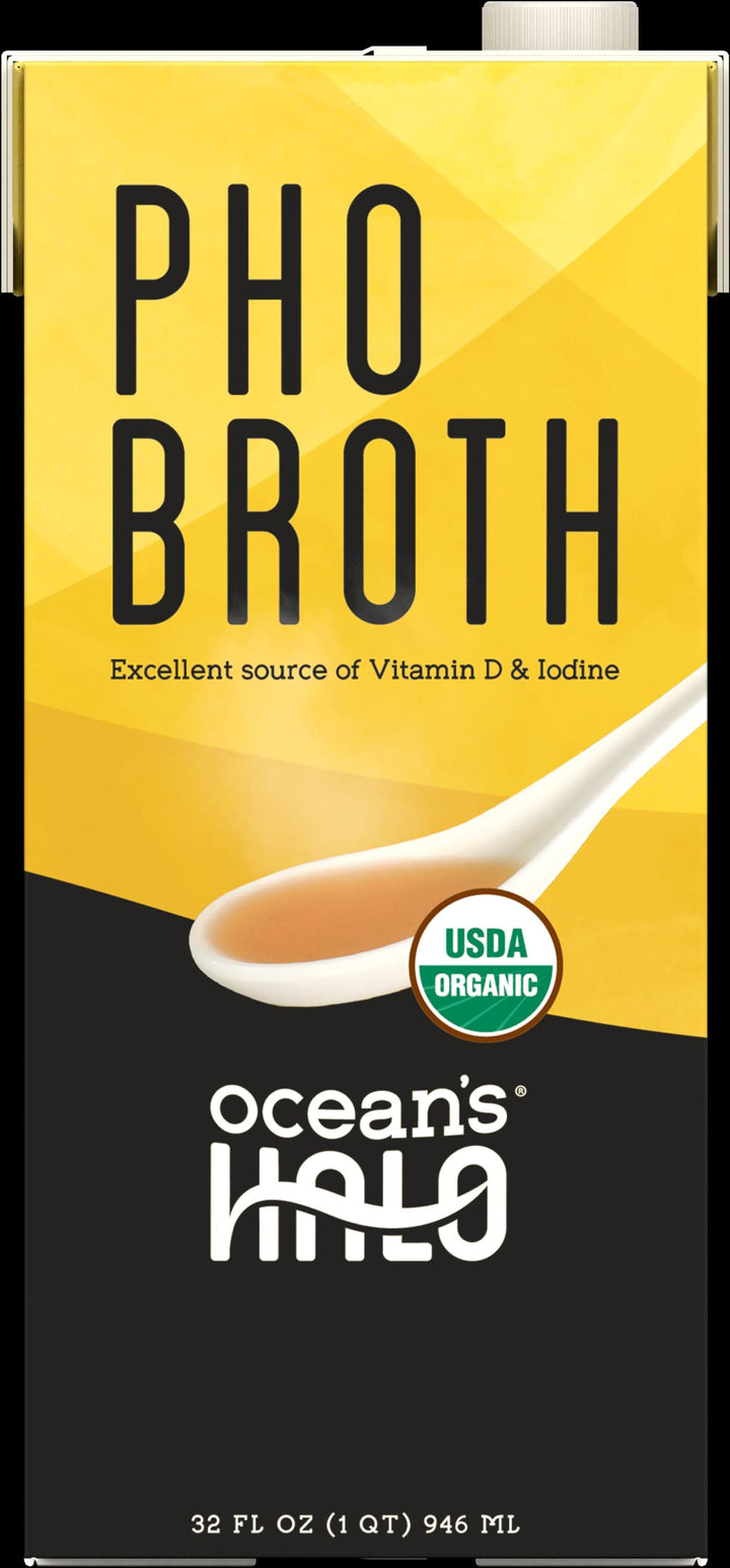 Ocean's Halo Organic Broth Pho 32 Fl Oz
 | Pack of 6 - PlantX US