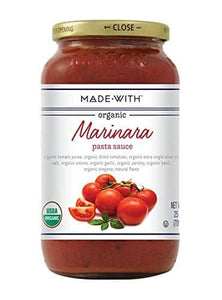 Made With Organic Marinara Pasta Sauce, 24 oz
 | Pack of 12