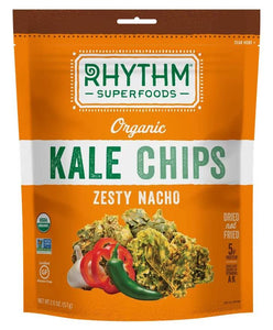 Rhythm Superfoods Zesty Nacho Kale Chips, 2 oz
 | Pack of 12