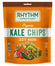 Rhythm Superfoods Zesty Nacho Kale Chips, 2 oz | Pack of 12 - PlantX US