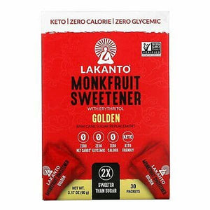 Lakanto Golden Fruit Monkfruit Sweetener Stick, 3.17 oz
 | Pack of 8