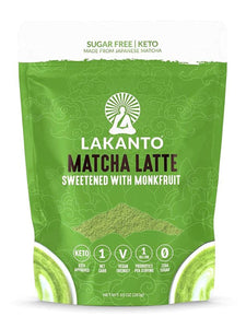 Lakanto Matcha Drink Mix Sugar Free 10 Oz | Pack of 8