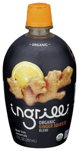 INGRILLI Organic Ginger Squeeze Blend, 7 fo
 | Pack of 12