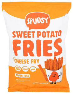 Spudsy: Sweet Potato Fries Cheese Fry, 4 Oz | Pack of 12