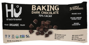 HU Baking Gems Dark Chocolate, 9 oz | Pack of 12