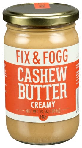 Fix & Fogg - Cashew Butter, 10oz

 | Pack of 6 - PlantX US