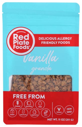 Red Plate Foods - Vanilla Granola, 11oz | Pack of 6 - PlantX US