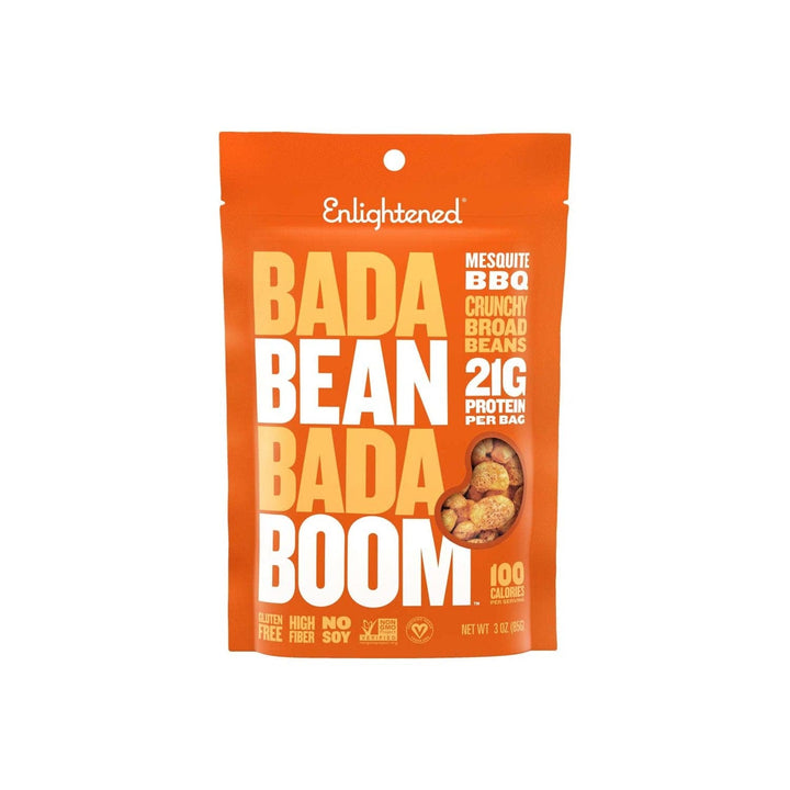 Bada Bean Crunchy Broad Beans Mesquite BBQ, 4.5 oz
 | Pack of 6 - PlantX US