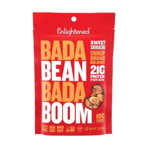 Bada Bean Crunchy Broad Beans Sriracha 4.50 oz
 | Pack of 6