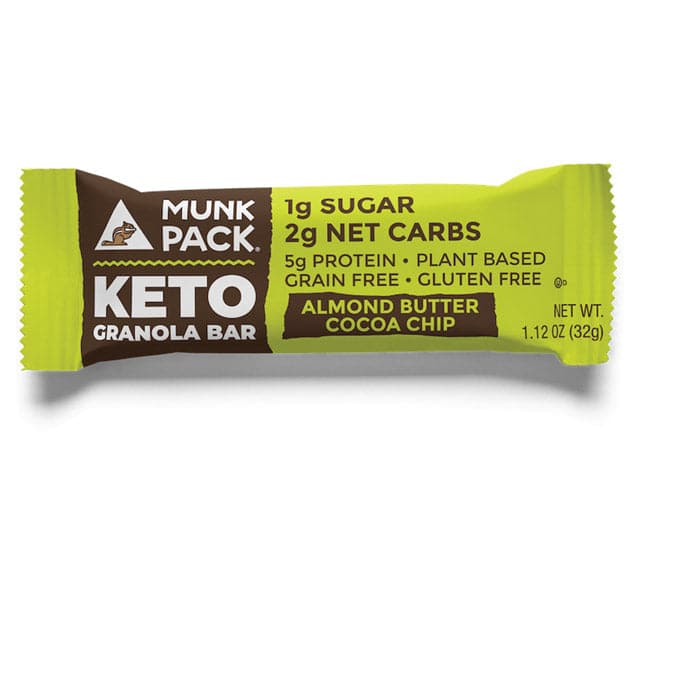 Munk Pack - Keto Granola Bars Coconut Cocoa Chip - 4 Bars | Pack of 6 - PlantX US