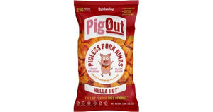 Pigout Vegan Pork Rind Hot, 3.5 oz
 | Pack of 12