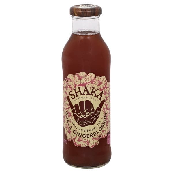 SHAKA TEA: Tea Guava Gingerblossom, 14 Oz
 | Pack of 12 - PlantX US