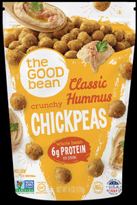 The Good Bean Chickpeas Snack Classic Hummus 6 Oz | Pack of 6