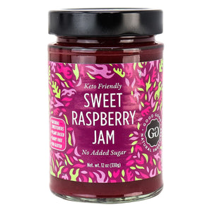 Good Good - Sweet Raspberry Jam, 12oz | Pack of 6
