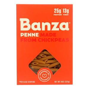 Banza Chickpea Pasta, Penne, 8 oz
 | Pack of 6
