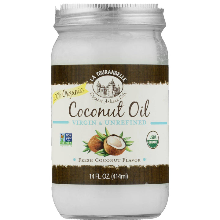 La Tourangelle, Organic Virgin Coconut Oil, 14 fl oz
 | Pack of 6 - PlantX US