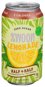 Swoon Zero Sugar Half Tea Lemonade, 12 FZ

 | Pack of 12