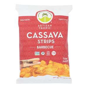 Artisan Tropic Cassava Strips Barbecue, 128g
 | Pack of 12