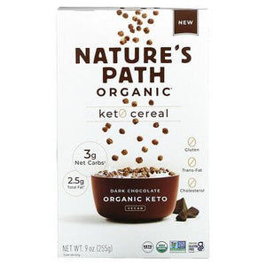 Nature's Path, Organic Keto Cereal, Dark Chocolate, 9 Oz
 | Pack of 12