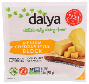 Daiya - Medium Cheddar Style Farmhouse Block, 7.1oz