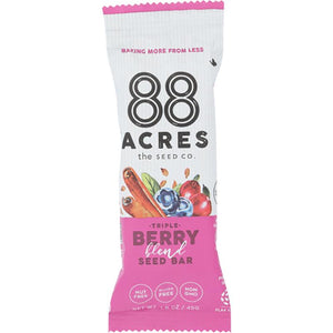 88 Acres - Triple Berry Seed Bars, 1.6oz
