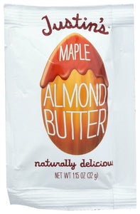 Justin's - Maple Almond Butter Squeeze, 1.15oz
 | Pack of 10