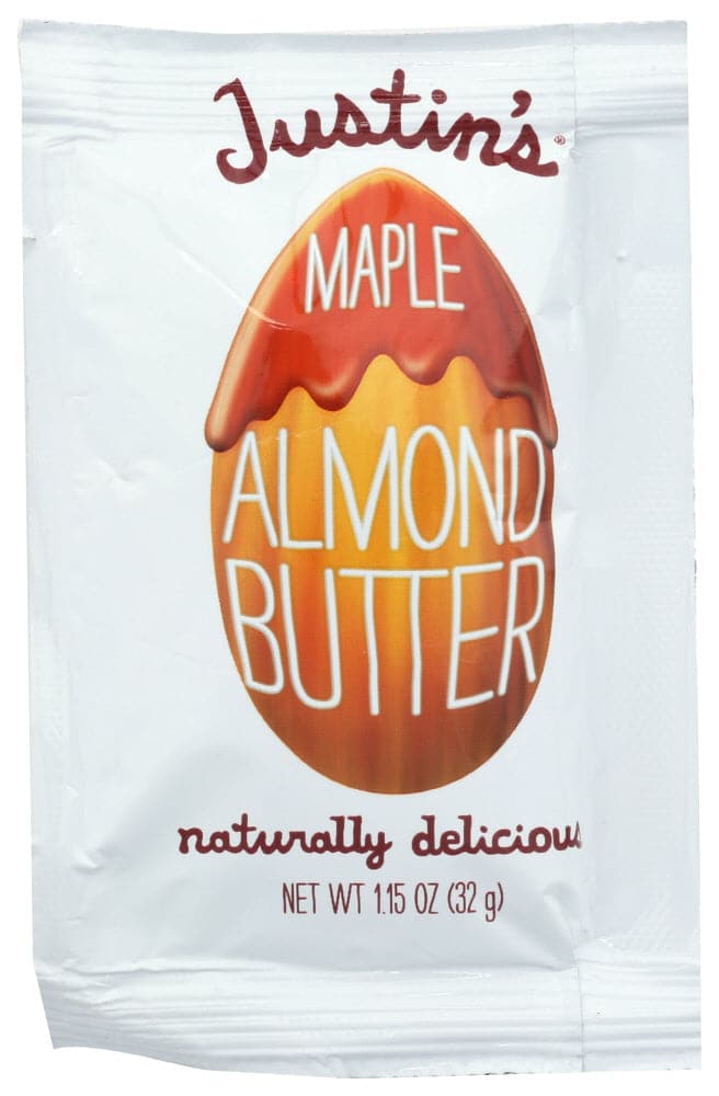 Justin's - Maple Almond Butter Squeeze, 1.15oz
 | Pack of 10 - PlantX US