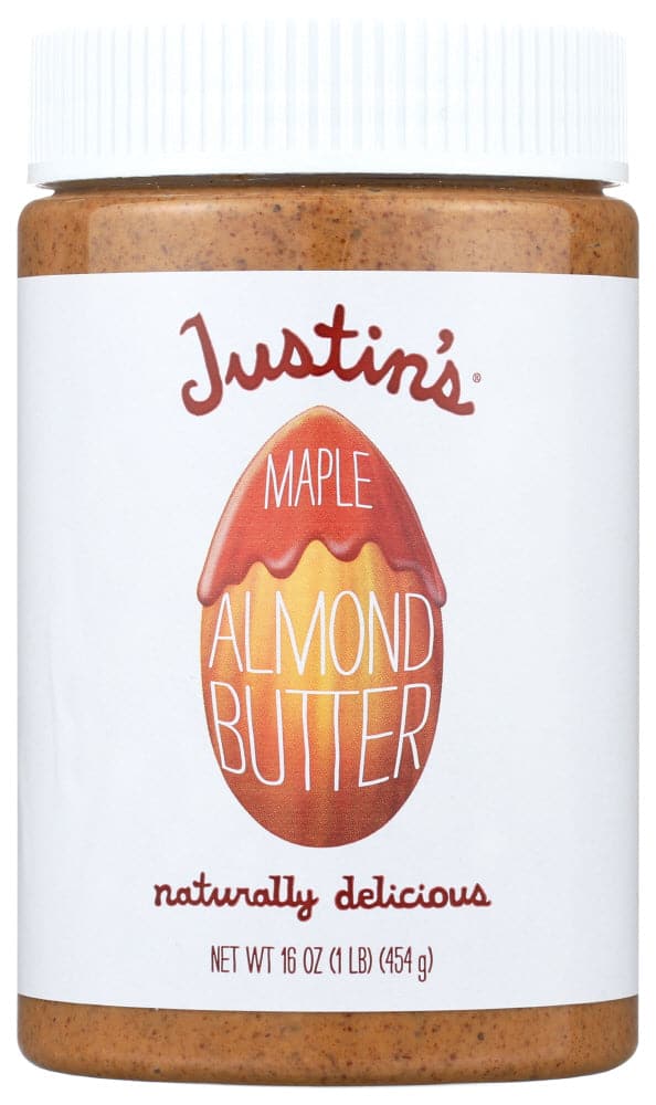 Justin's Natural Maple Almond Butter - 16 Oz | Pack of 6 - PlantX US