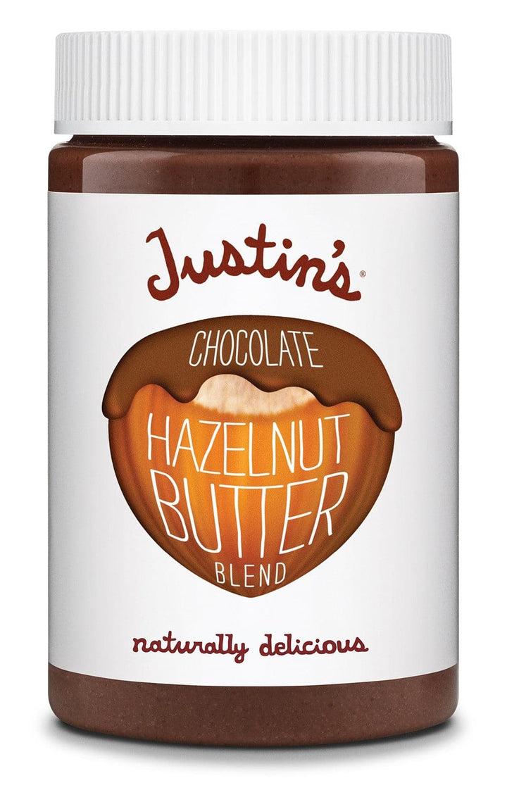 Justin's Hazelnut Butter Blend Chocolate Almond 16 Oz
 | Pack of 6 - PlantX US
