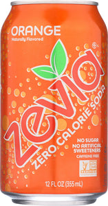 Zevia Natural Orange Diet Soda (6x12 Oz)
 | Pack of 4