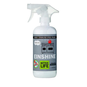 Better Life Einshine Natural Stainless Steel Cleaner and Polish 16 Fl Oz
 | Pack of 6
