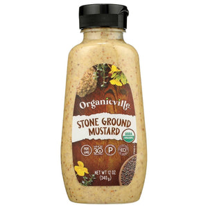 Organicville Organic Stone Ground Mustard 12 Oz
 | Pack of 12