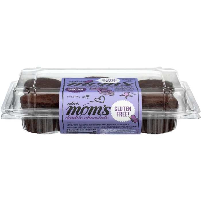 Abe's - Mom's Gluten Free Chocolate Muffins, 6 Pack