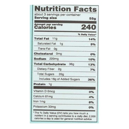 Abe's - Mom's Gluten Free Coffee Cake Muffins, 6 Pack - nutrition facts