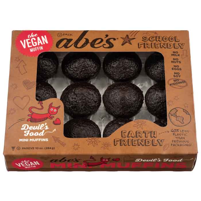 Abe's - Muffin, 12ct,Devils Food