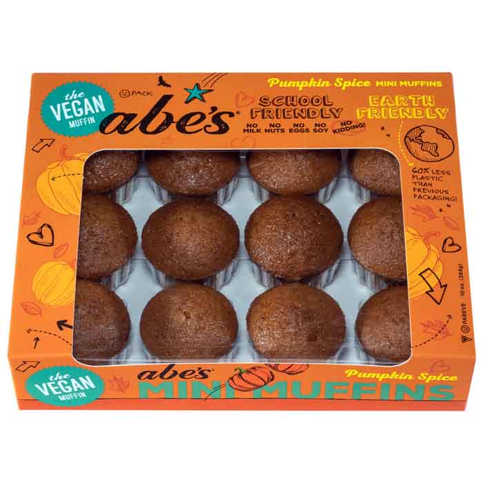 Abe's - Pumpkin Spice Mini Muffins, 12-Pack