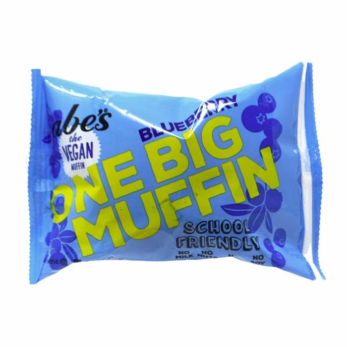 Abe's - Vegan Blueberry One Big Muffin, 3.2oz - front