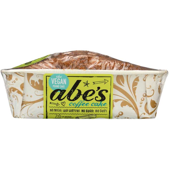 Abe's - Vegan Pound Cakes - Coffee, 14oz